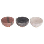 Set of 3 Marble Dipping Bowls
