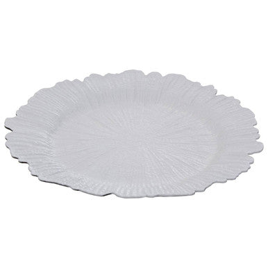 White Reef Charger Plate 33cm
