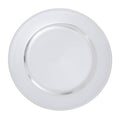 Silver Finish Dotted Charger Plate