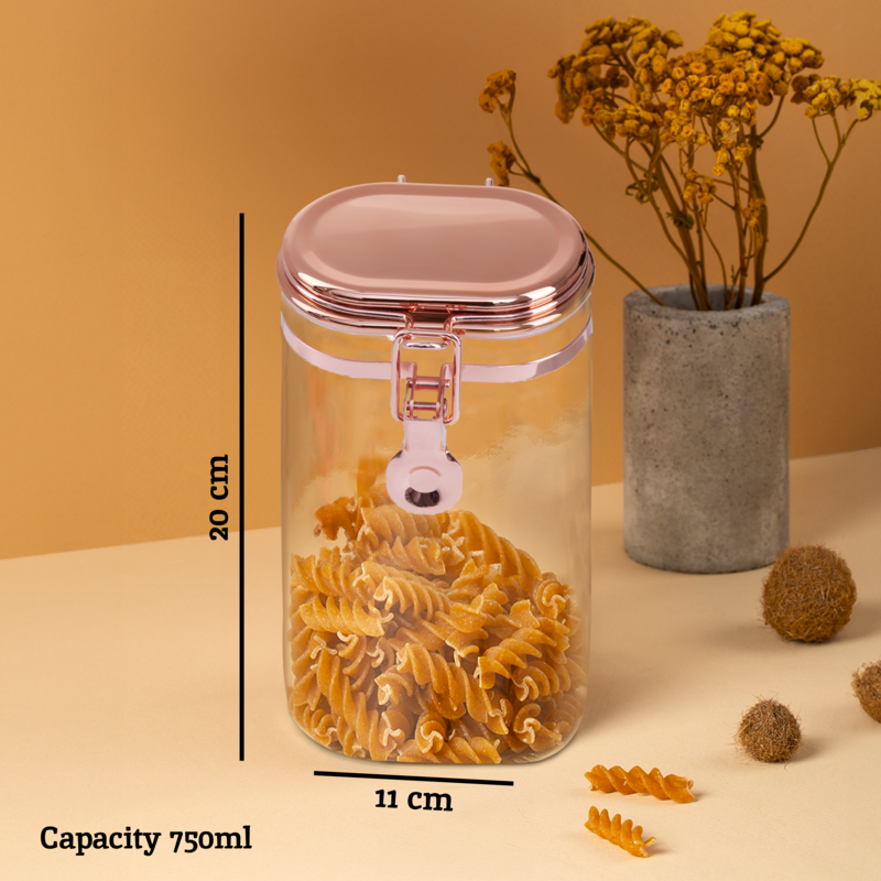 Jar with Copper Lid 750 Ml | Gozo
