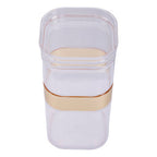 Square Storage Jar 800 Ml | Gozo