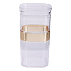 Square Storage Jar 800 Ml | Gozo