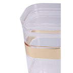Square Storage Jar 1200ml | Gozo