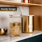 Square Storage Jar 1200ml | Gozo