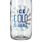 Glass Milk Bottle with Screw Cap