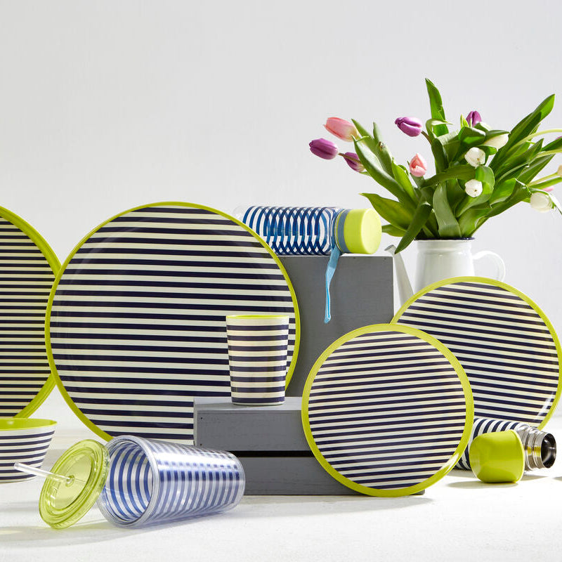 Stripe 450ml Drinks Cup