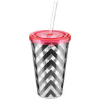 Chevron 450ml Drinks Cup