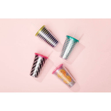 Chevron 450ml Drinks Cup