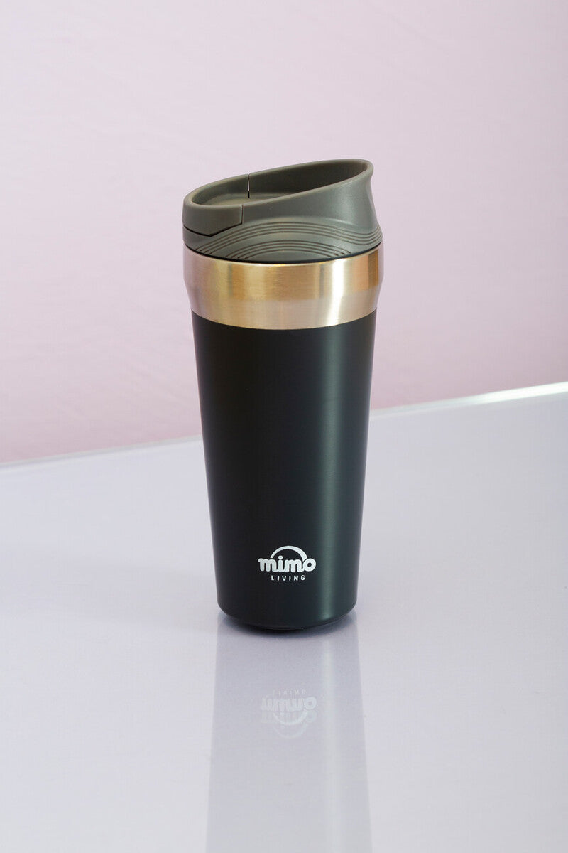 Black Travel Mug