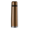 Vacuum Flask with Gold Finish