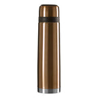 Vacuum Flask with Gold Finish