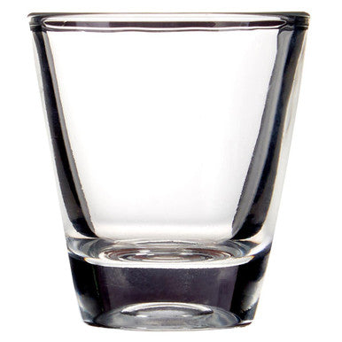 Set of 6 Clear Shot Glasses 25ml