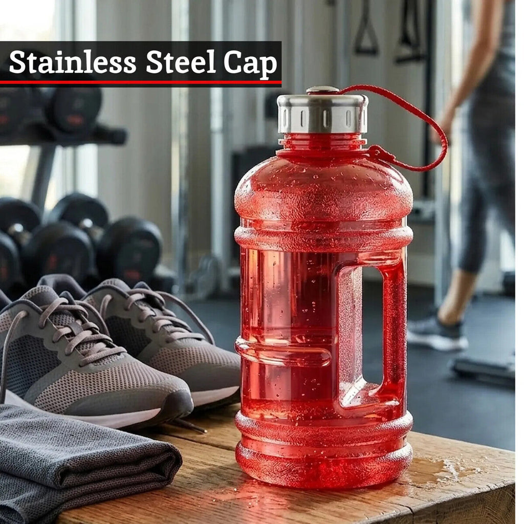 Red 1000ml Sports Drinking Bottle