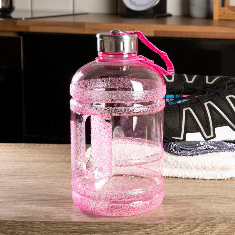 Pink 1900ml Sports Drinking Bottle