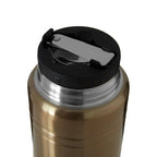 Gold Finish Food Flask
