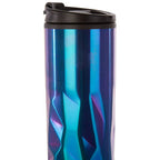 Oil Slick Finish Double Wall Travel Mug