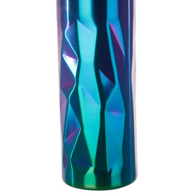 Oil Slick Finish Double Wall Travel Mug