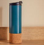 Dark Green Double Wall Travel Mug