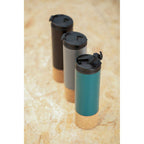 Dark Green Double Wall Travel Mug