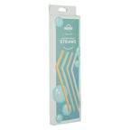 Set of 4 Silicone Straws