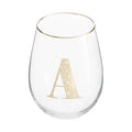 Letter a Curved Tumbler
