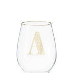 Letter a Curved Tumbler