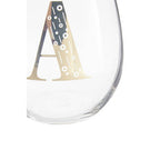 Letter a Curved Tumbler