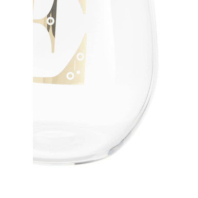Letter E Curved Tumbler