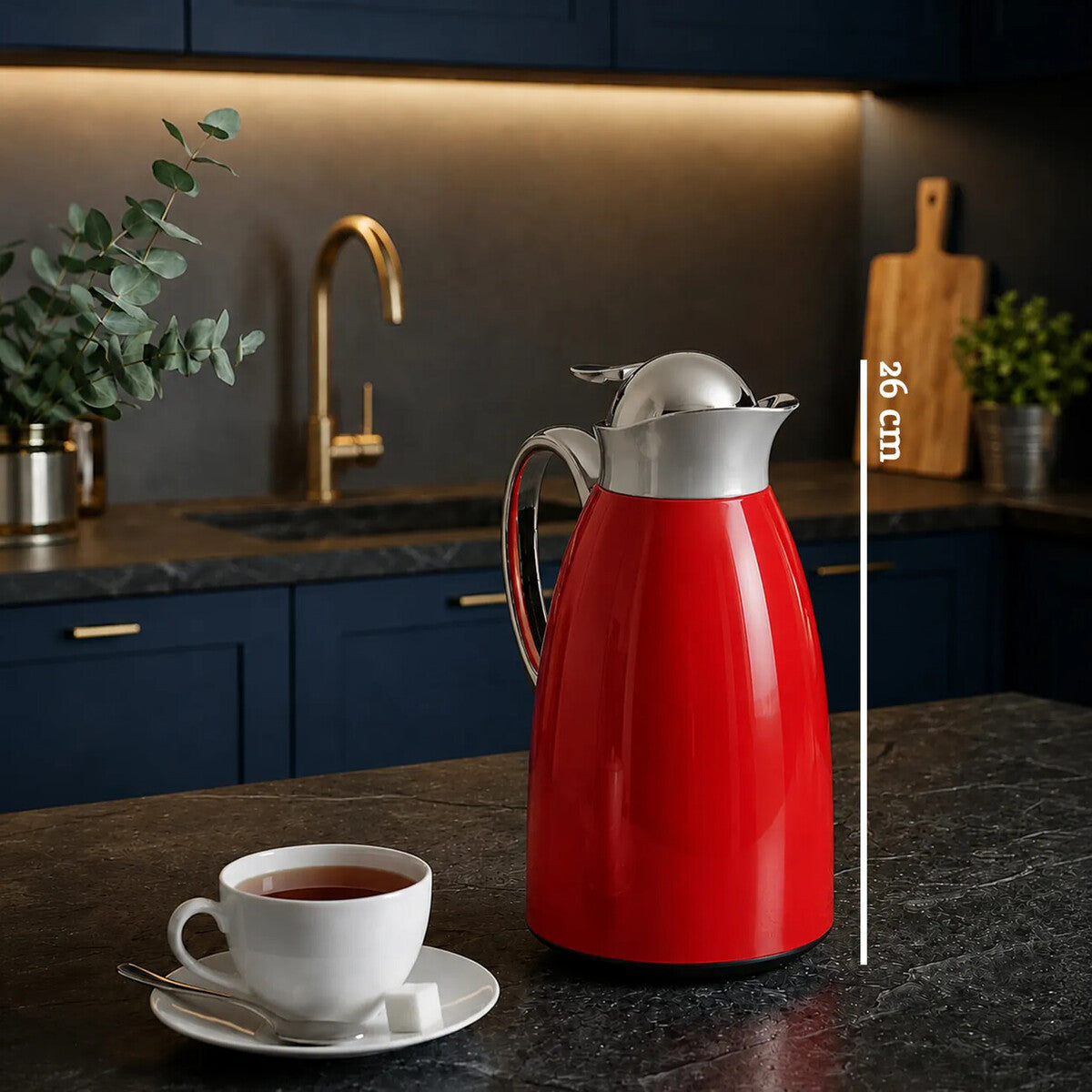 Red Vacuum Jug