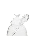 Glass Honey Jar with Dipper