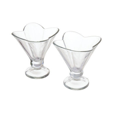 Set of Four Flora Sundae Dishes