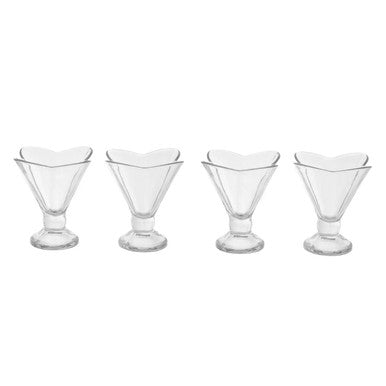 Set of Four Flora Sundae Dishes