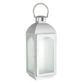 White Wash Small Lantern