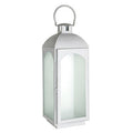 White Wash Large Lantern