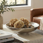 Medium Nickel Finish Bowl