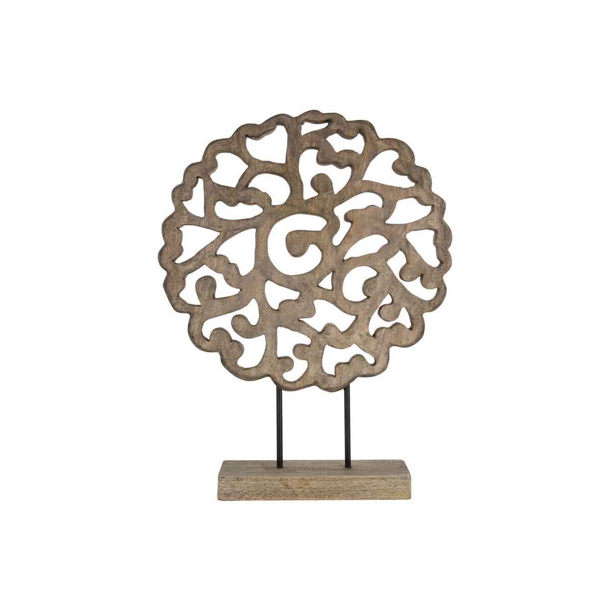 Mango Wood Carved Wooden Sculpture