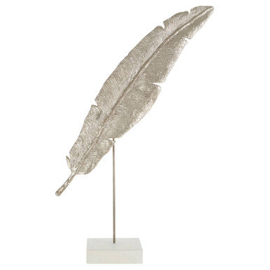 Feather on Stand Sculpture