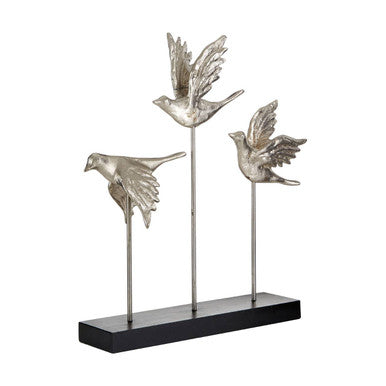 Flock of Birds Sculpture