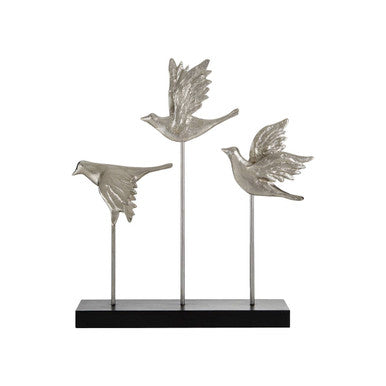 Flock of Birds Sculpture