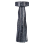 Large Grey Marble Candle Holder