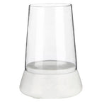 Hurricane Candle Holder with Marble Base