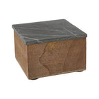 Grey Textured Small Trinket Box