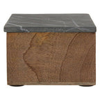 Grey Textured Small Trinket Box