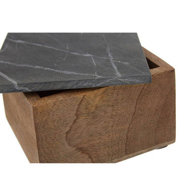 Grey Textured Small Trinket Box