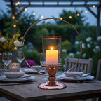 Small Metal Candle Holder