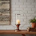 Large Metal Candle Holder