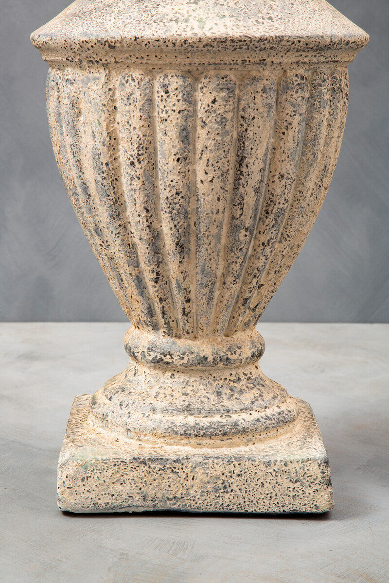 Light Stone Effect Urn