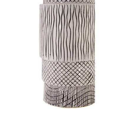 Bold Tower Earthenware Vase