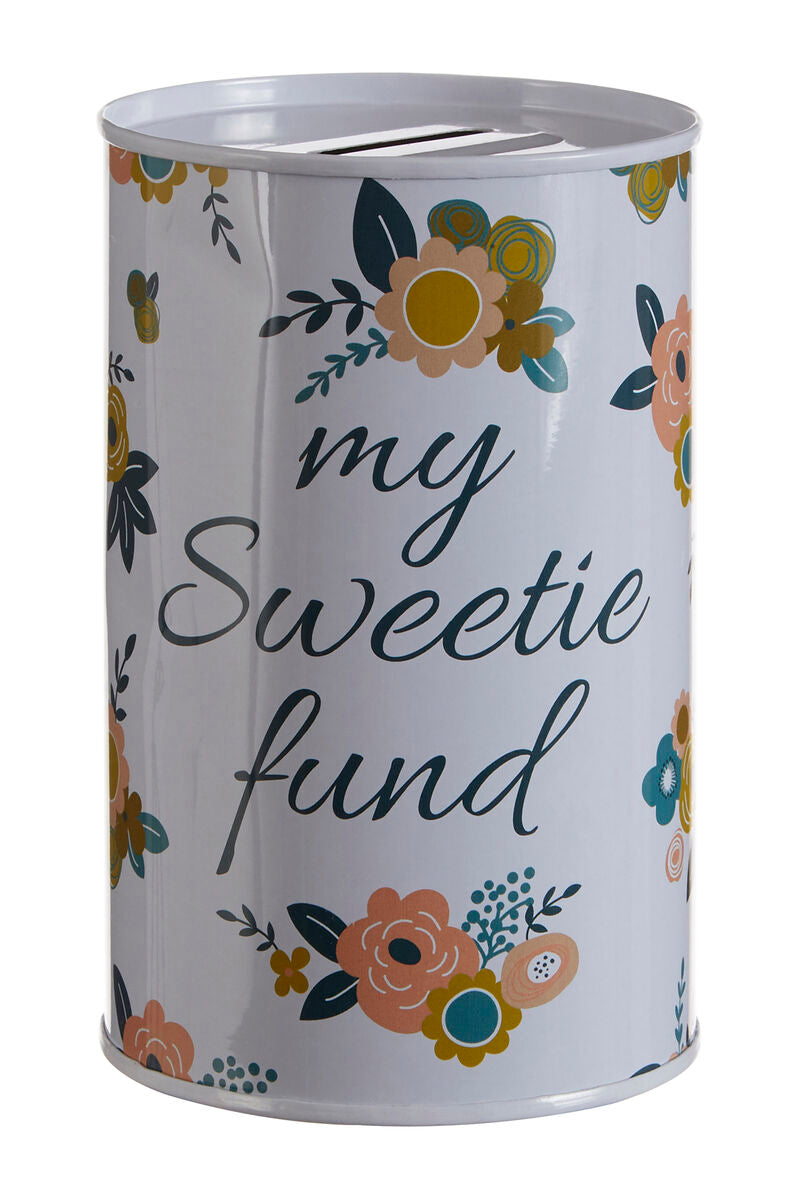 Floral Small Money Tin