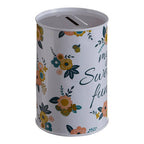 Floral Small Money Tin